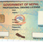 nepali driving license